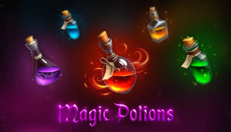 160 Fantasy Icons: magic potion artwork