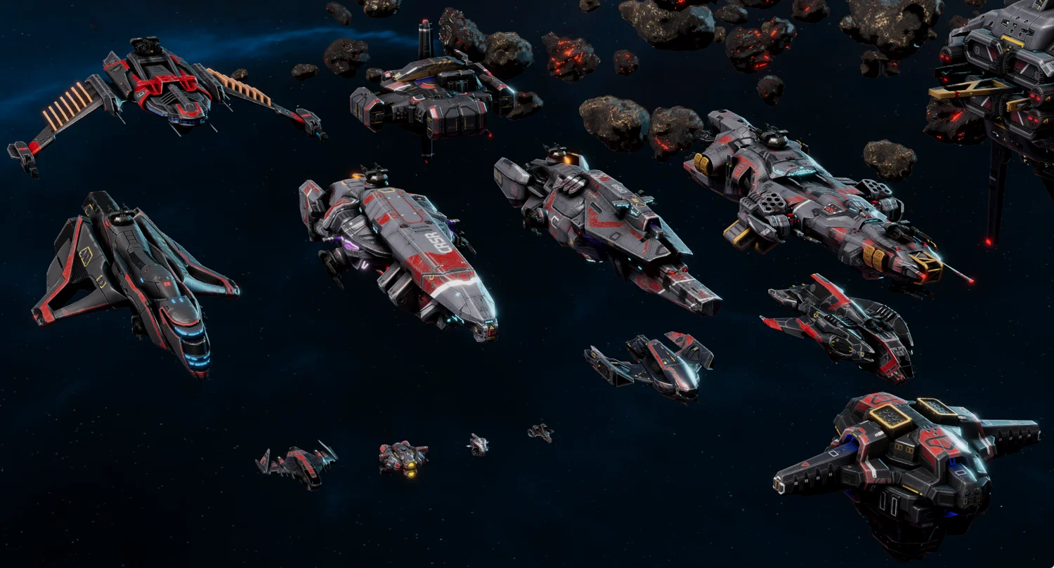 Battleships 2: fleet and ship variants
