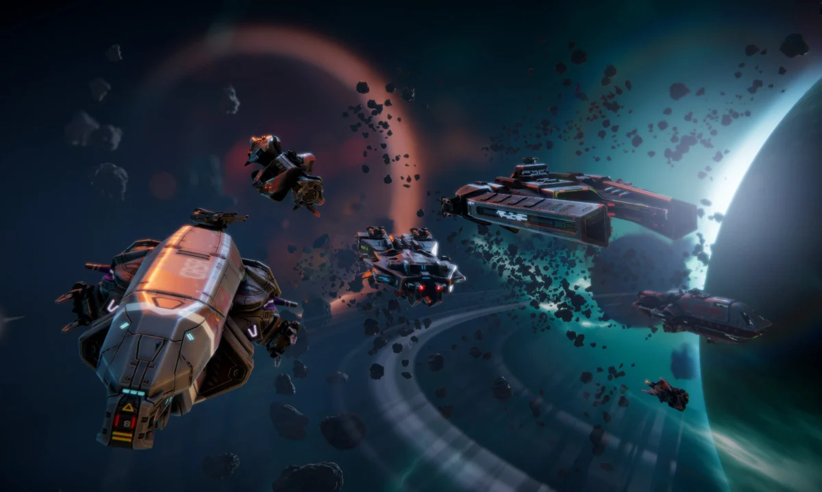 Battleships 2: fleet among asteroids