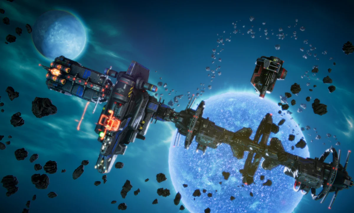 Battleships 2: orbital installation and ship details