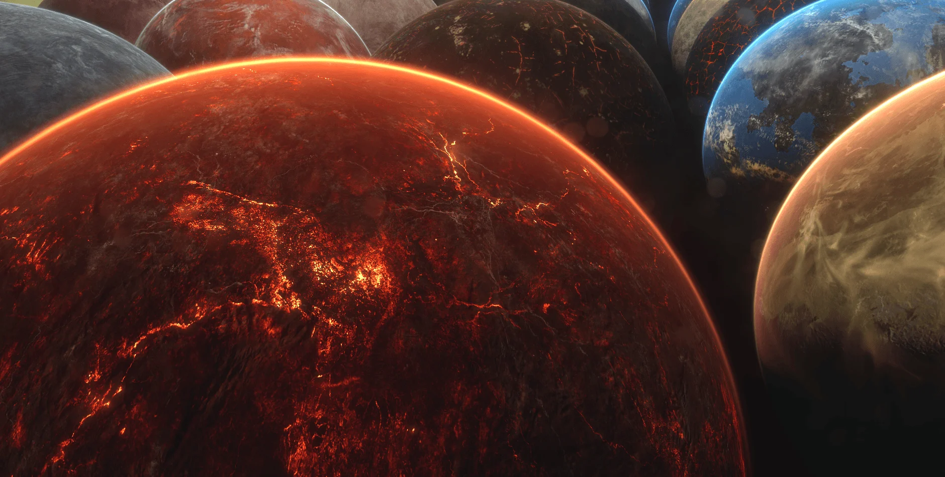 Planets URP — Product artwork